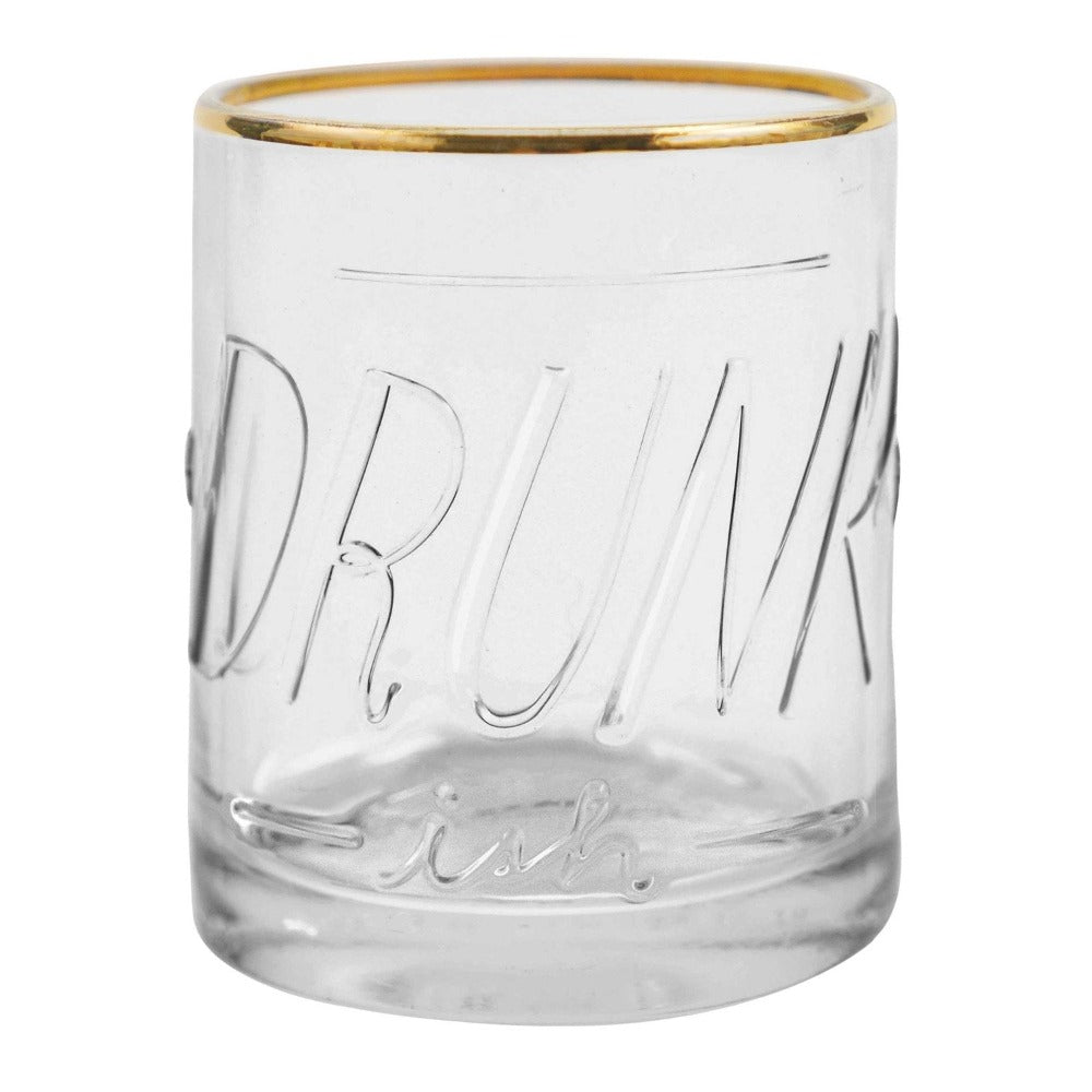 "Drunk-ish" Lowball  Glass | Putti Fine Furnishings 