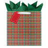 Woodland Plaid Gift Bag - Extra Large