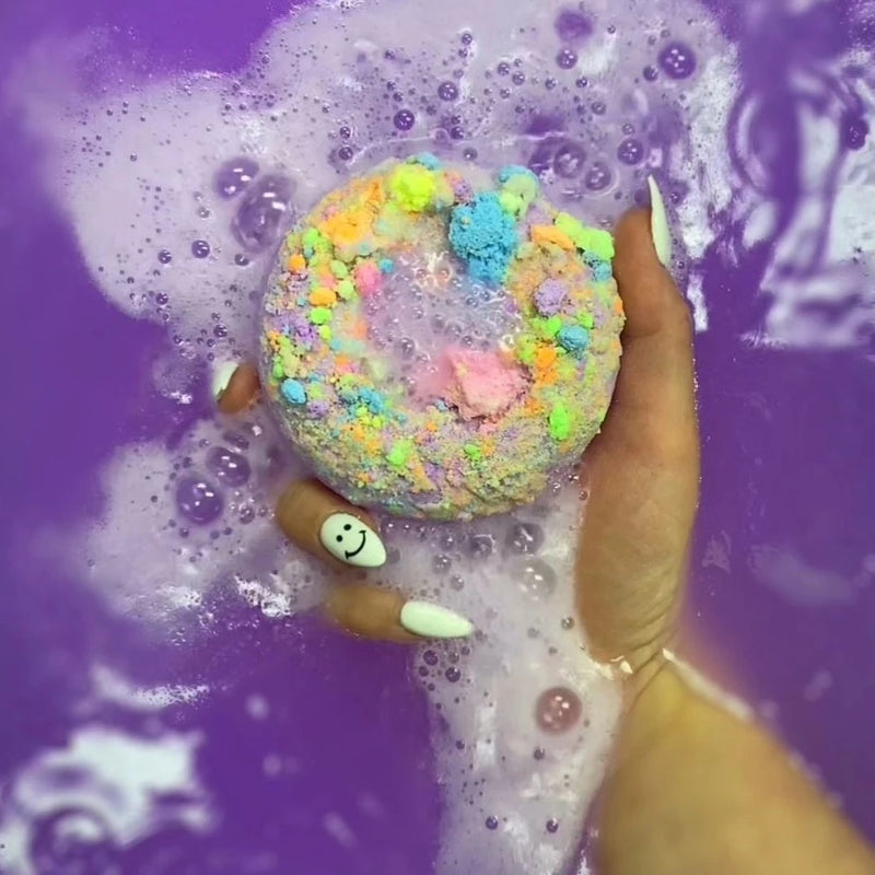 Sprinkles Donut Bath Bomb - Fizzy Pop