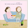 Rosie Made a Thing Greeting Card - Wine Together | Putti Fine Furnishings