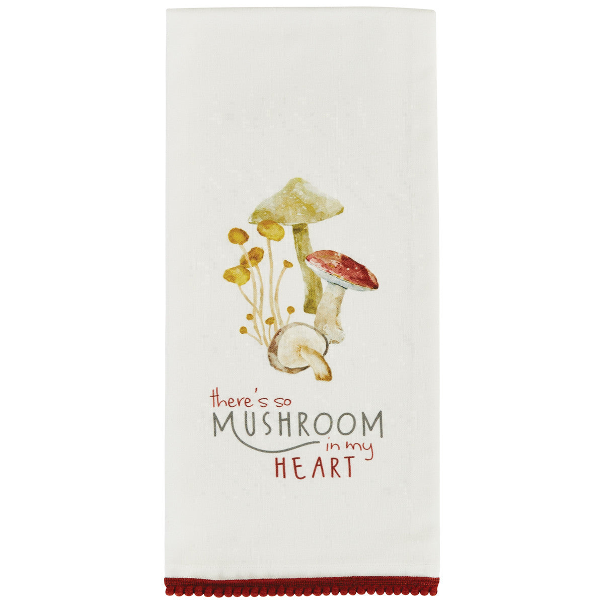 "There's So Mushroom" Toadstool Tea Towel