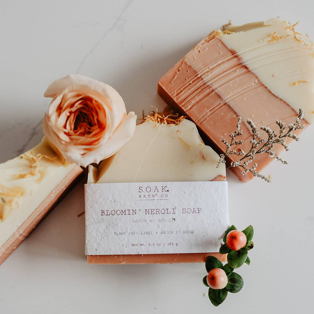 Soak Bath Co Bloomin' Neroli Soap Bar