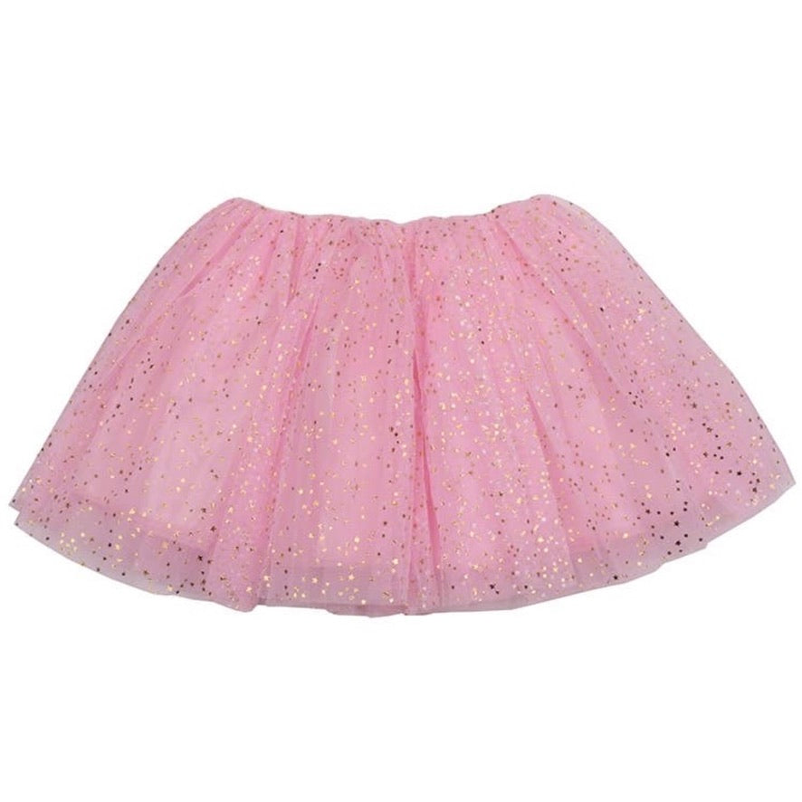 Children's Dreess Up Costume Pink with Gold Stars Tutu | Le Petite Putti 