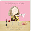 Rosie Made a Thing Greeting Card - Read Menus