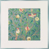 "Bird & Pomeranate" William Morris Greeting Card | Putti Celebrations