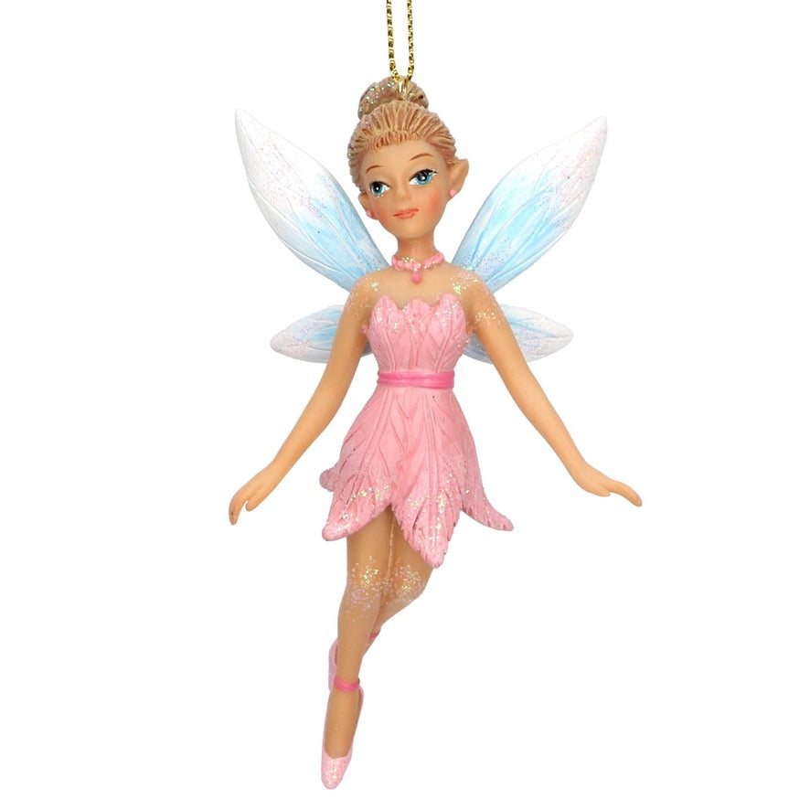 Pink Tinkerbell Resin Ornament