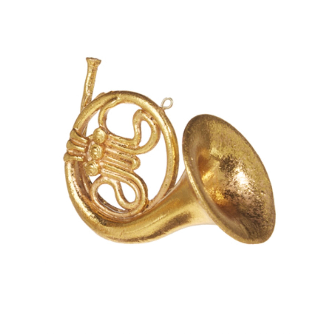 Gold Horn Ornament