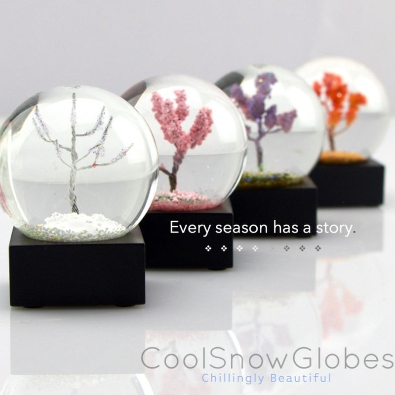 CoolSnowGlobes - Mini Seasons Set of Four