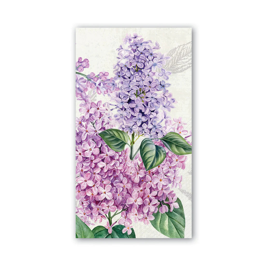 Michel Design Works French Lilacs Hostess Napkin | Putti Fine Furnishings 