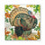 Fall Harvest Turkey Paper Napkin - Lunch  | Putti Fine Furnishings 