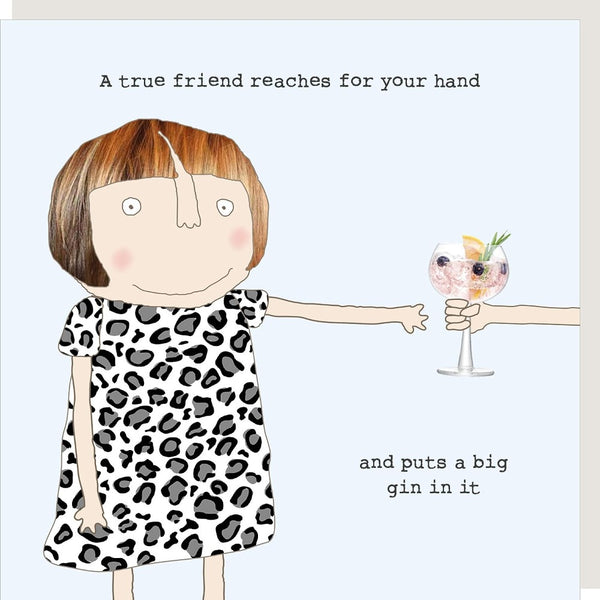 Rosie Made a Thing Greeting Card - True Friend | Putti Fine Furnishings
