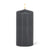 Charcoal Grey Large Pillar Candle