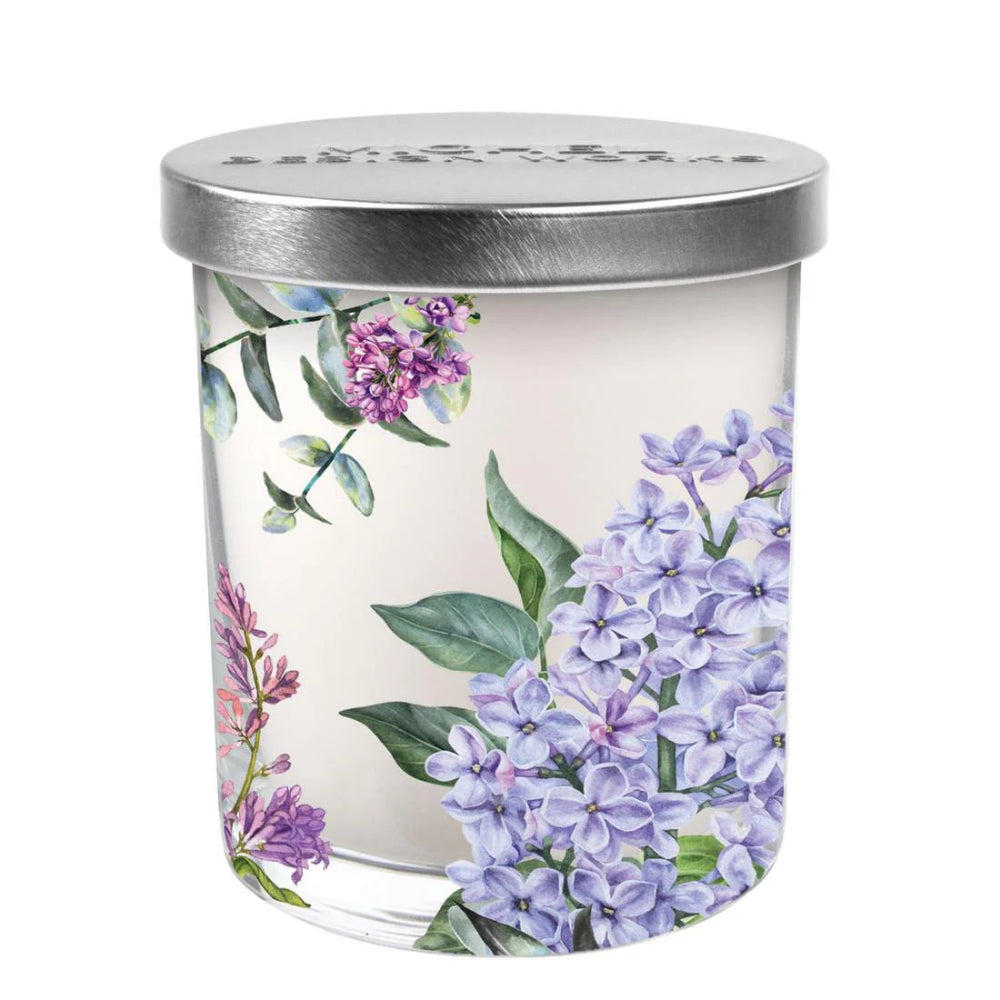 Michel Design Works French Lilac Candle Jar with Lid