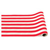 Red Cabana Stripe Table Runner