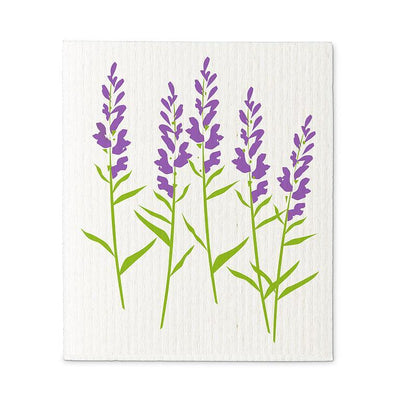 Lavender Branch Swedish Dish Cloths - Set of 2  | Putti Fine Furnishings