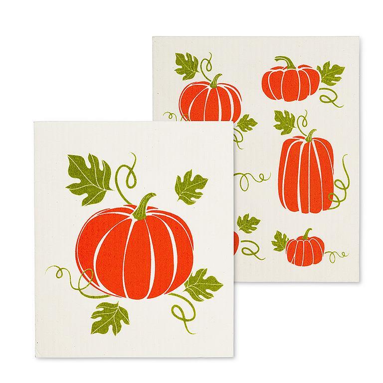 Pumpkins Swedish Cloths - Set of 2