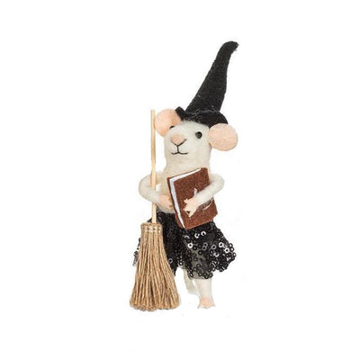 Mice in Halloween Costumes - Witch  | Putti Hallloween Decorations
