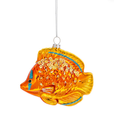 Tropical Fish Ornaments Glass Ornament