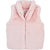 Mud Pie Faux Fur Vest - Pink