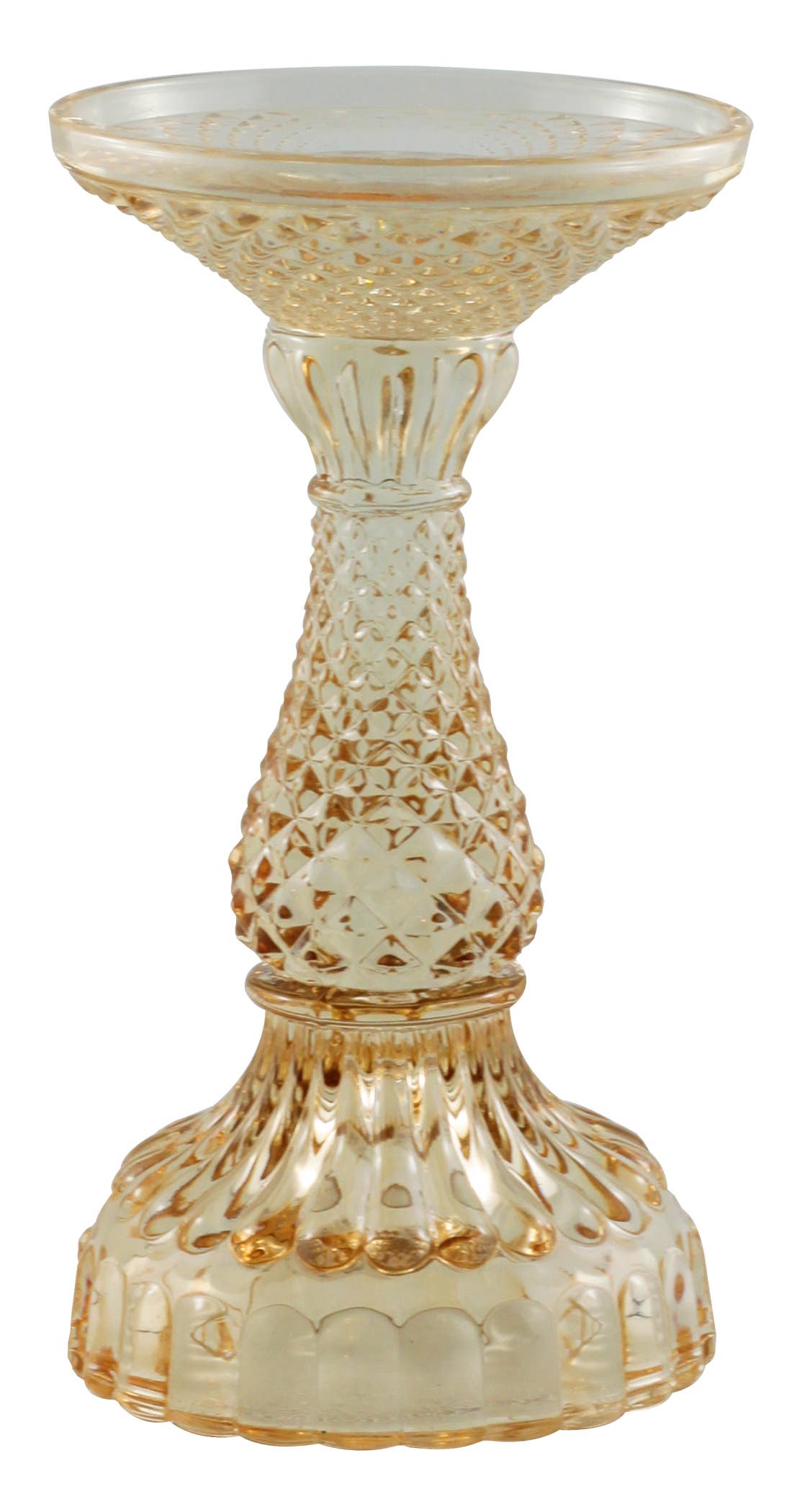 Bella Pillar Candle Holders – Bronze