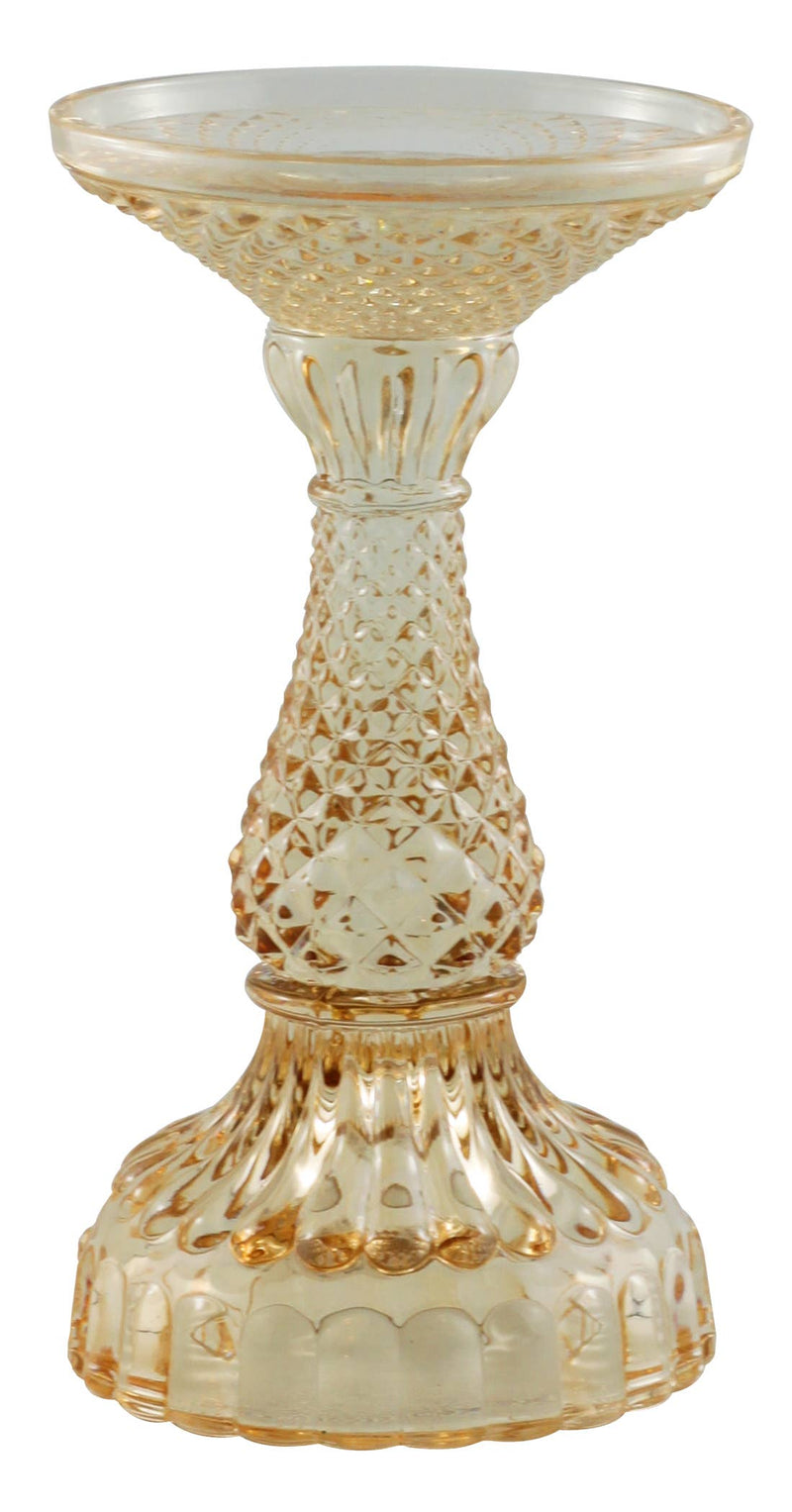 Bella Pillar Candle Holders – Bronze