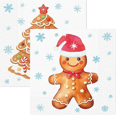 Large Gingerbread Napkins