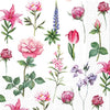 Floral Garden Paper Napkins - Lunch