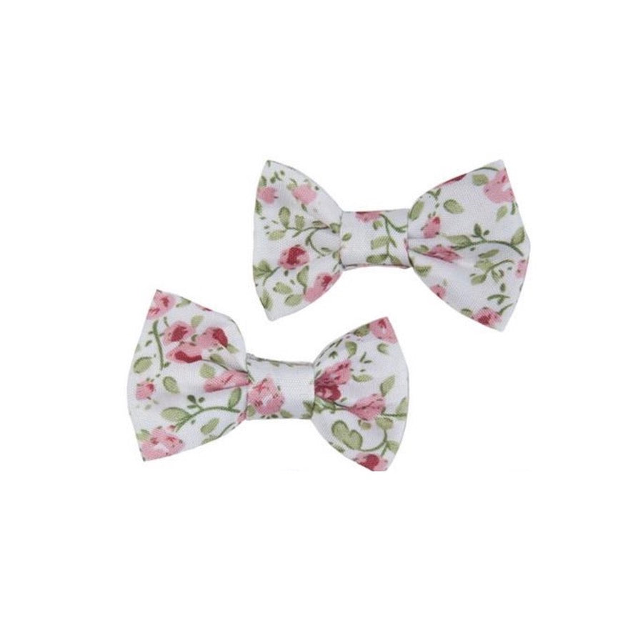 Great Pretenders Boutique Liberty Mini Bow Hairclips 2pcs - Pink
