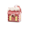 Pink House Ornament with LED