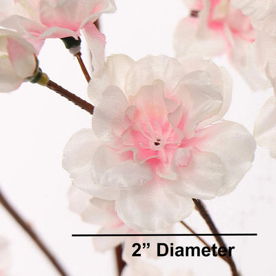 Artificial Cherry Blossom Branch-36"