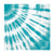 Aqua Batik Paper Cocktail Napkins