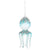 Aqua Glass Octopus Ornament | Putti Christmas Decorations