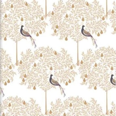 Penny Kennedy Sara Miller Golden Winter Partridge Christmas Wrapping Roll