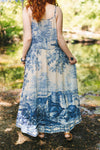 "Let The Light In" Bohéme Long Maxi Slip Dress