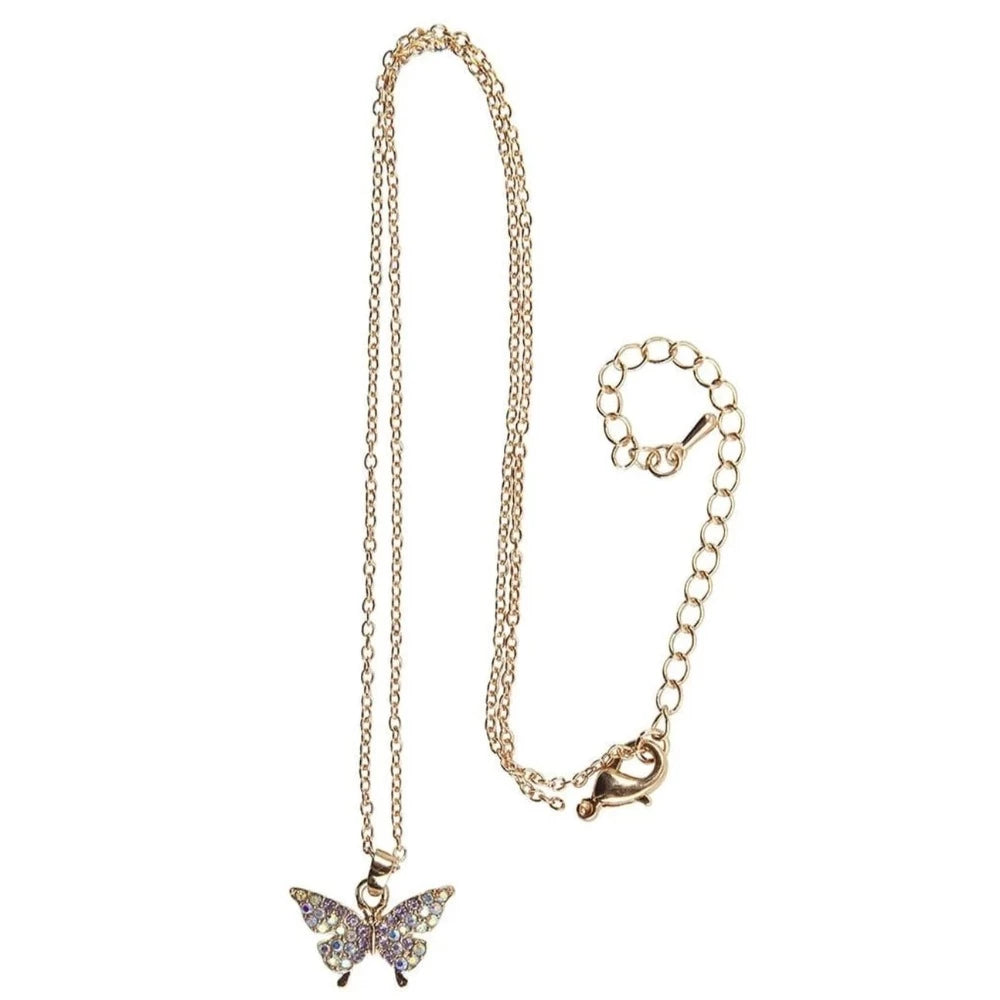 Great Pretenders Boutique Butterfly Gem Necklace