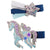 Great Pretenders Boutique Navy Unicorn Star Hairclip 2pcs Assorted | Le Pettite Putti 