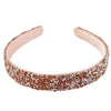 Great Pretenders Boutique Gummy Glitter Headband - Rose Gold | Le Petite Putti