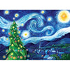 Silent Night Starry Night Christmas Puzzle