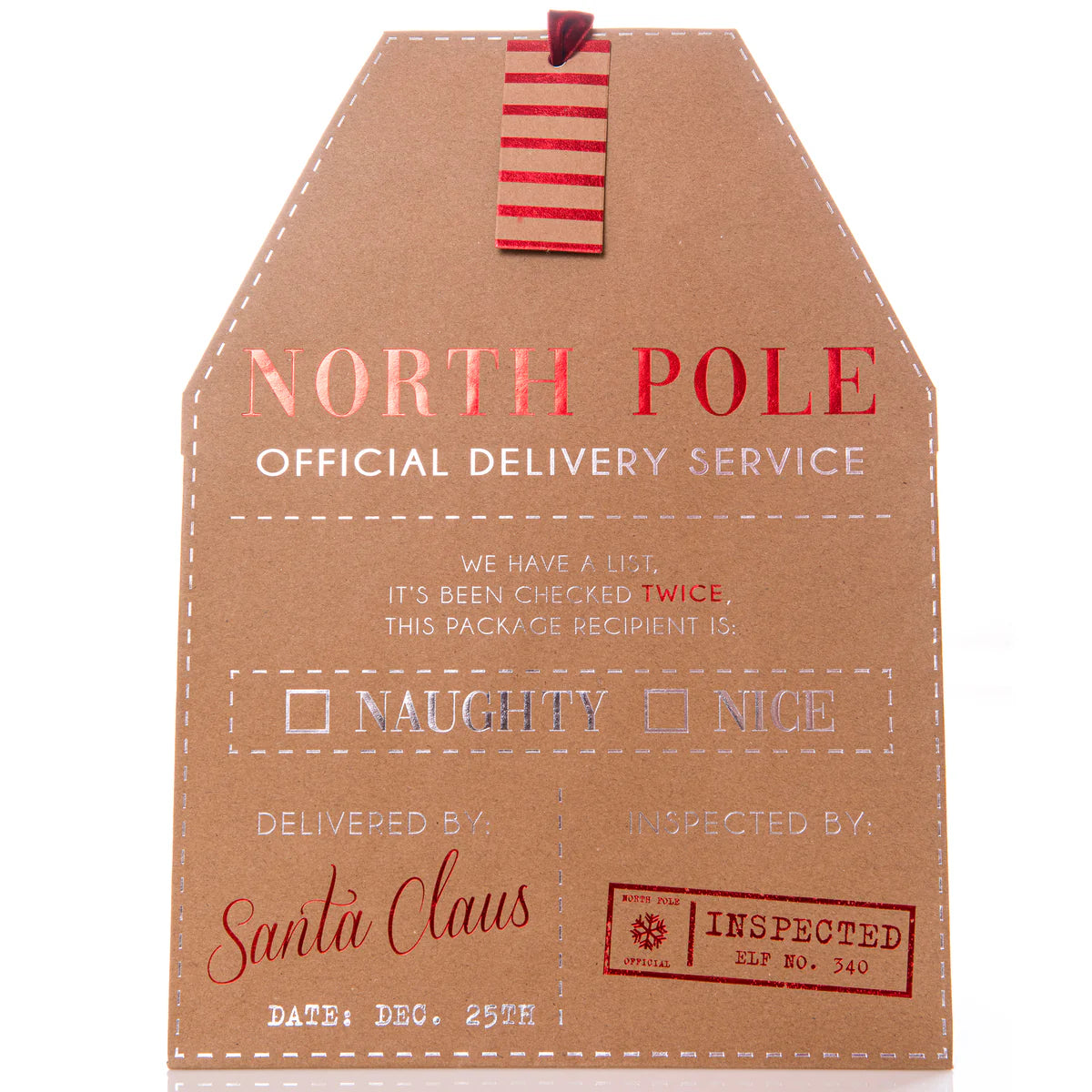 North Pole Gift Bag  | Putti Christmas Celebrations