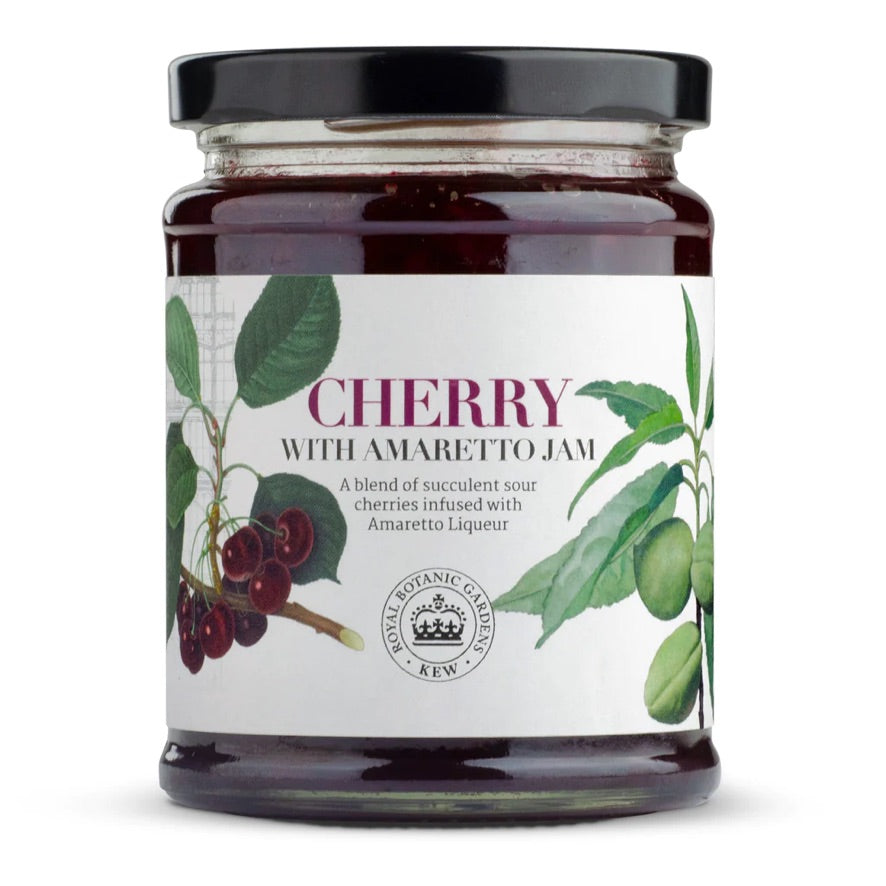 Kew Kew Cherry with Amaretto Jam 340g