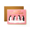 Dressed Up Penguins Boxed Christmas Cards | Putti Christmas Celebrations