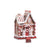 Gingerbread House Stocking Holder - Single Chimney | Putti Christmas Canada 