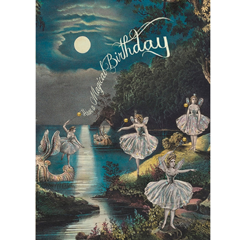 Have a Magical Birthay" Fairies Greeting Card