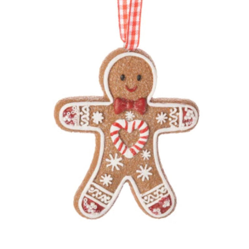 Gingerbread Men Ornaments | Putti Christmas Decorations 