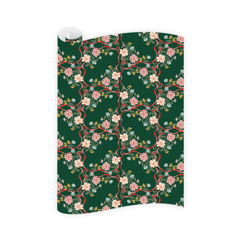 Dogwood Hill Cottagecore Wrapping Paper Roll | Putti Christmas 