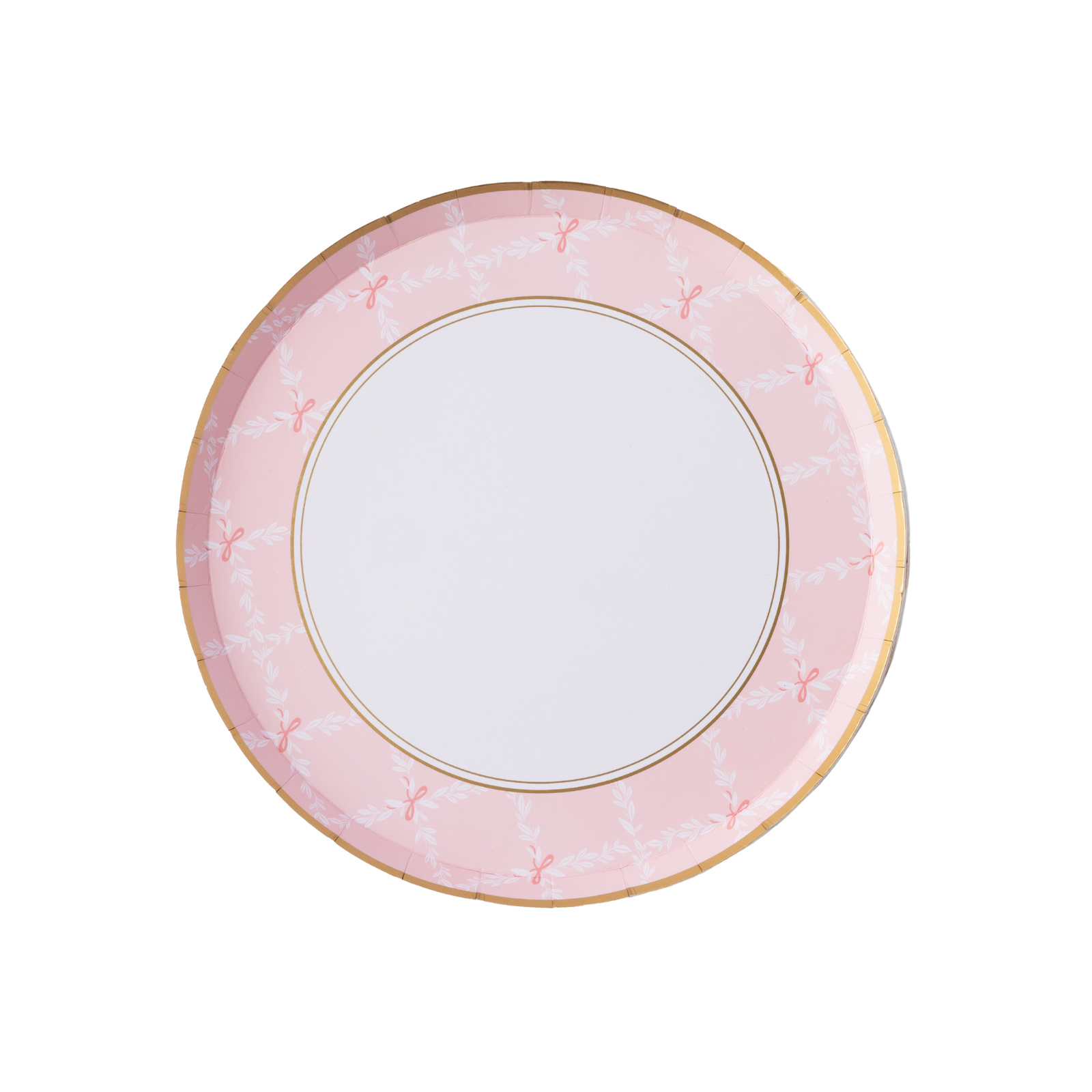 Bonjour Fête Petal Pink Trellis Small Plates
