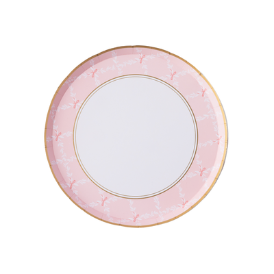 Bonjour Fête Petal Pink Trellis Small Plates