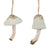 Light Green Velvet Toadstool Ornament