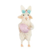 Lamb with Bunny Ears Felt Ornament | Putti Easter Decorations