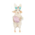 Lamb with Bunny Ears Felt Ornament | Putti Easter Decorations